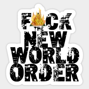 F*CK The N.W.O (Black) Sticker